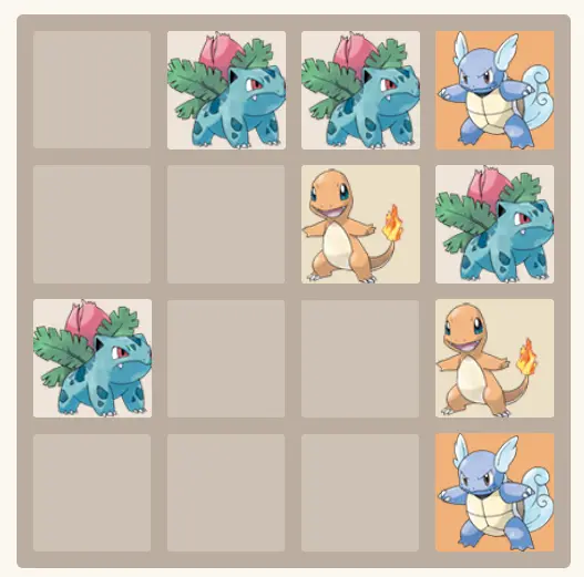 2048 pokemon